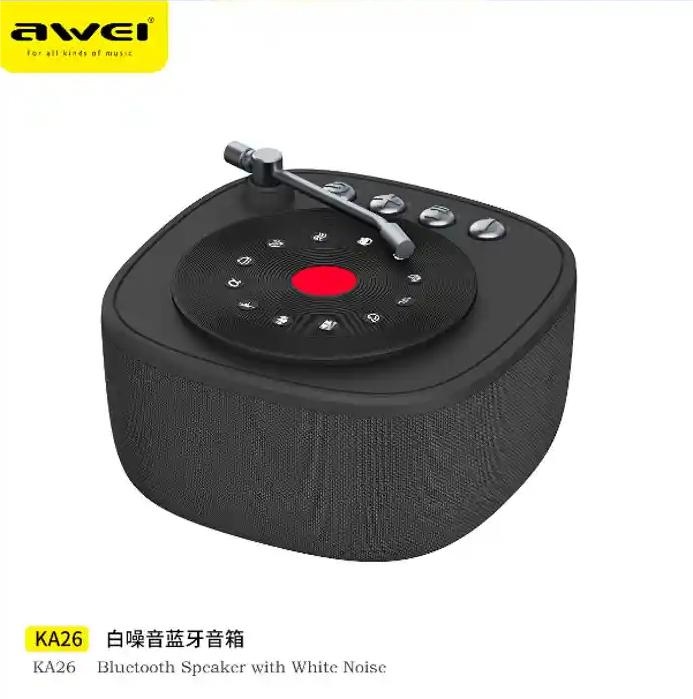 Awei KA26 home outdoor Bluetooth speaker 12 Soothing Sounds sleep aid white noise support TWS Connection in series 3D surround stereo HiFi bass for home